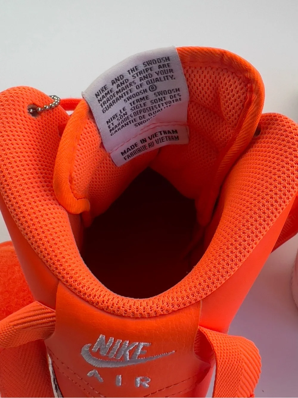 Nike‎ Air Force 1 High LV8 Just Do It Pack Orange 6.5Y